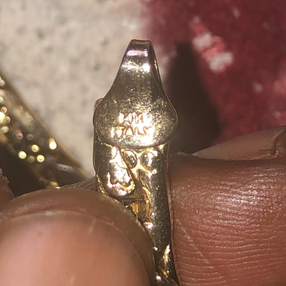 Gold Reptile Chain for Pets